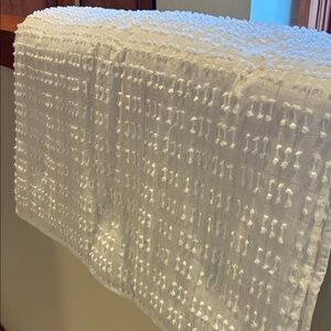 NWOT, West Elm, 2 Euro Pillow Shams, Size 26” x 26”. Ivory/Cream in color.